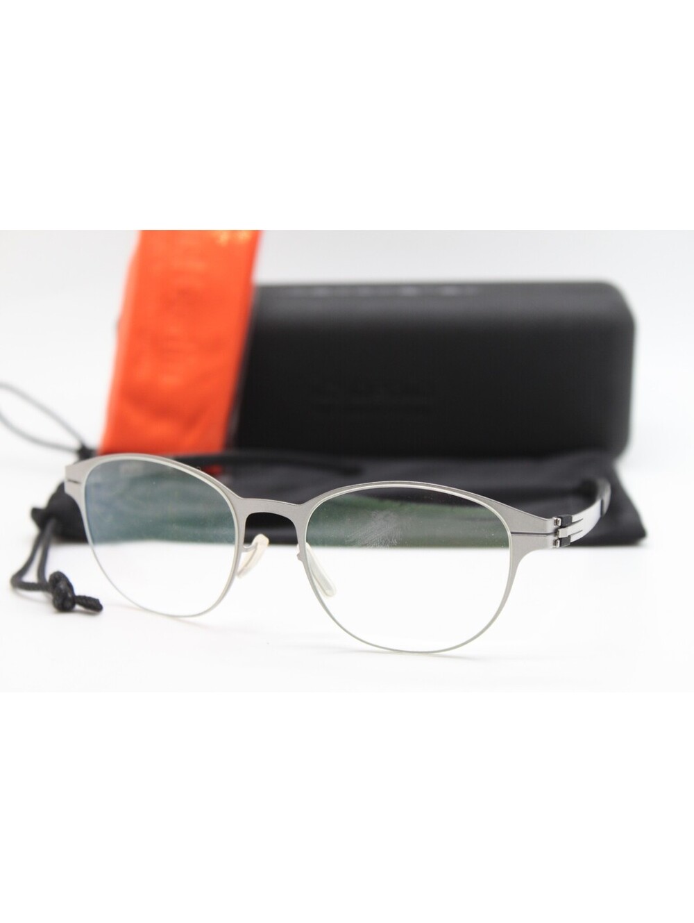 NEW IC! BERLIN ONONO T01-16-4 CERAMIC MATT AUTHENTIC EYEGLASSES W/CASE 48-19